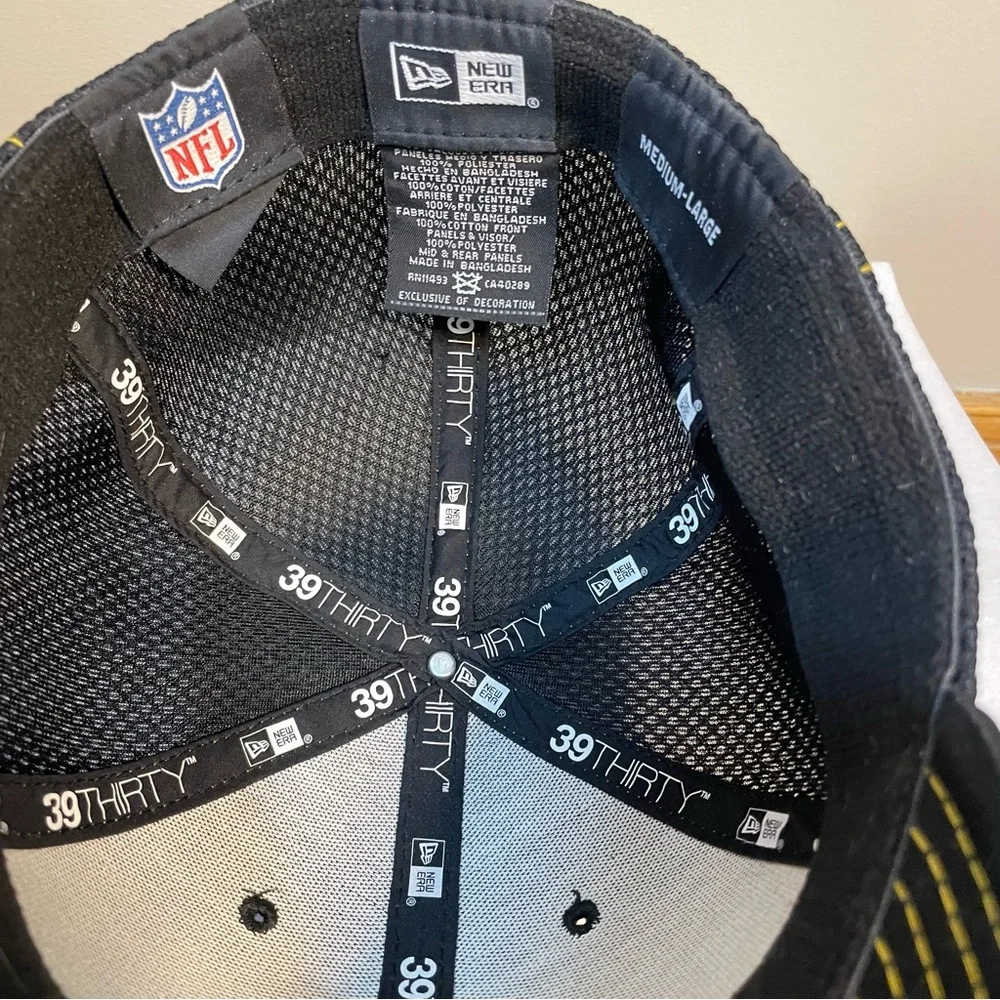 NEW ERA 39 NFL Pittsburgh Steelers Football Cap‎ Gameday Sunday Active DadCore
